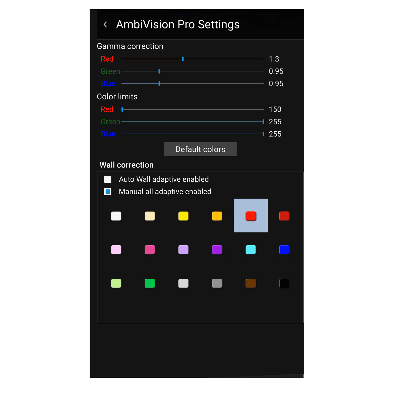 Colors app